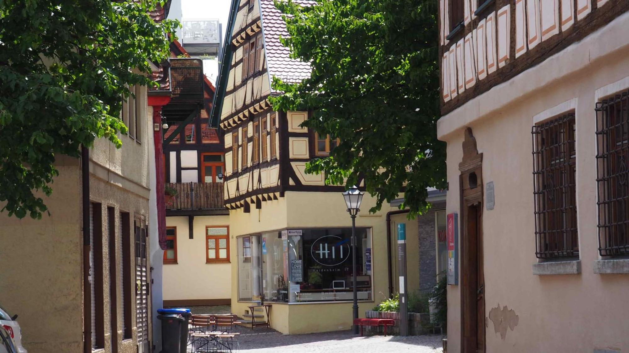 Ferienwohnung Pension Waldblick ハイデンハイム・アン・デア・ブレンツ エクステリア 写真